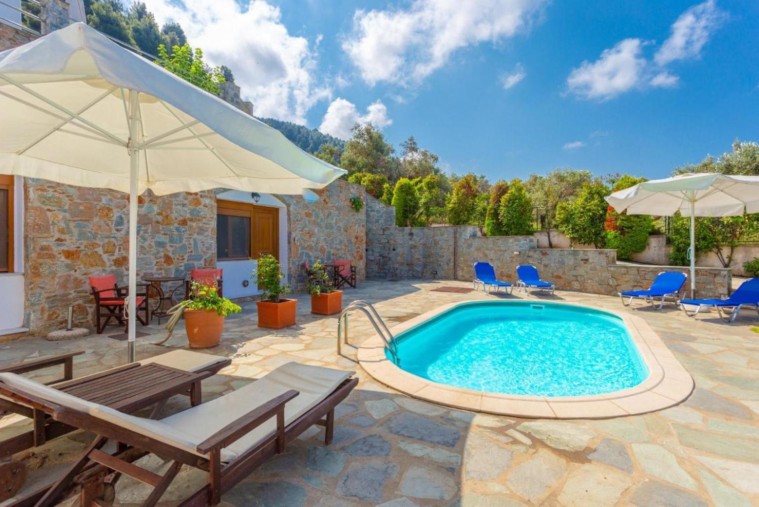 Villa Katerina Panormos  Экстерьер фото